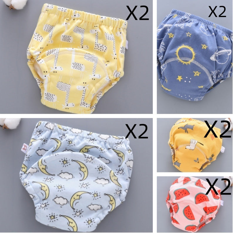 Baby Washable 6-layer Gauze Diaper Cover