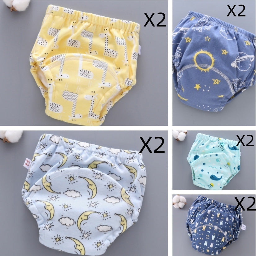 Baby Washable 6-layer Gauze Diaper Cover