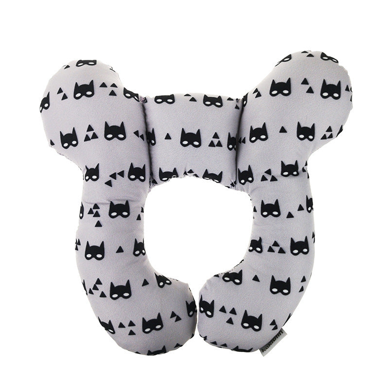 Unisex Baby Pillow U-Shaped Neck Guard Stroller Pillow