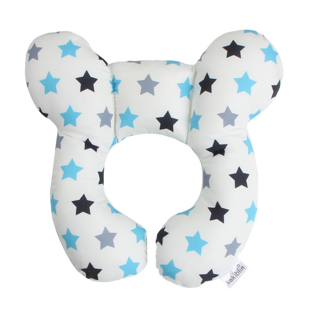 Unisex Baby Pillow U-Shaped Neck Guard Stroller Pillow