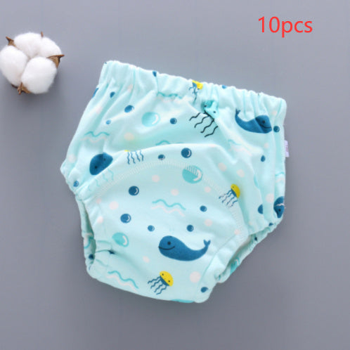 Baby Washable 6-layer Gauze Diaper Cover