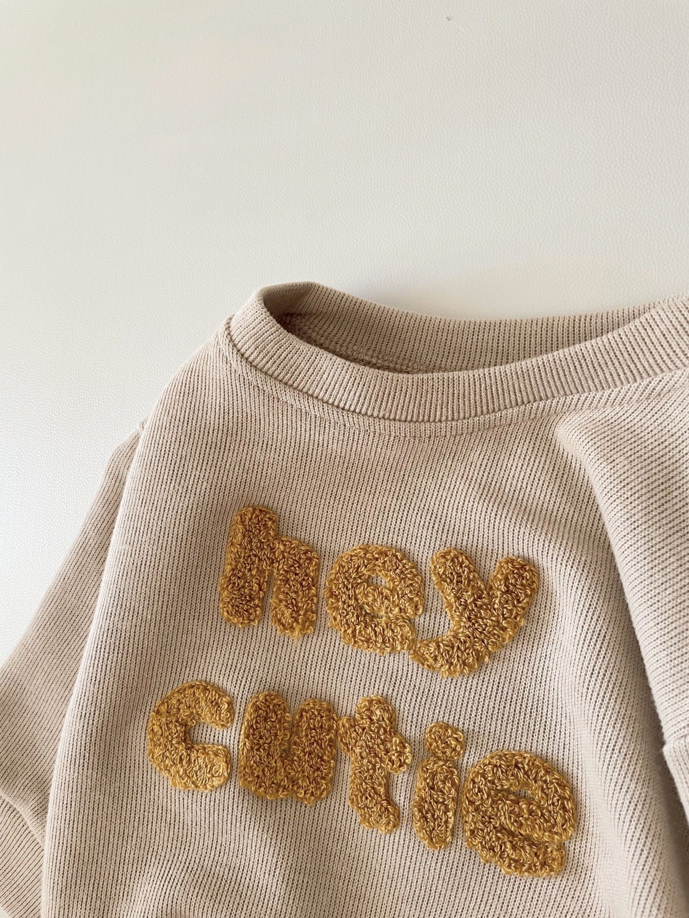 Spring And Autumn Baby Long Sleeve Two-piece Suit