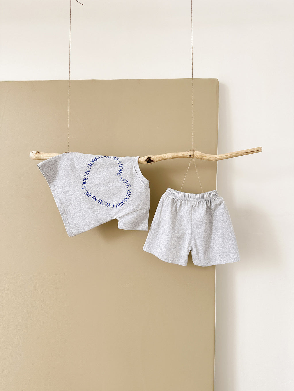 Heart Print Short Sleeve Baby Girl Clothing Two-piece Set