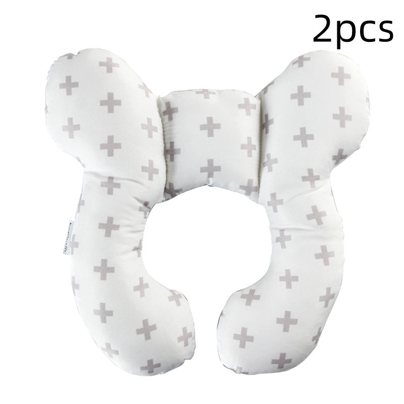 Unisex Baby Pillow U-Shaped Neck Guard Stroller Pillow