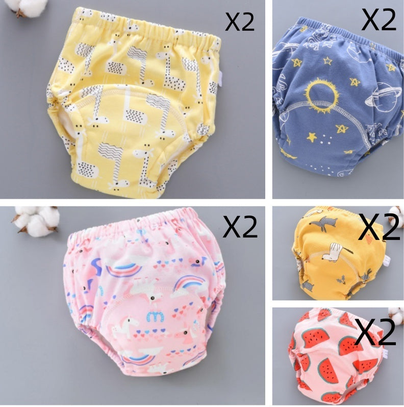 Baby Washable 6-layer Gauze Diaper Cover