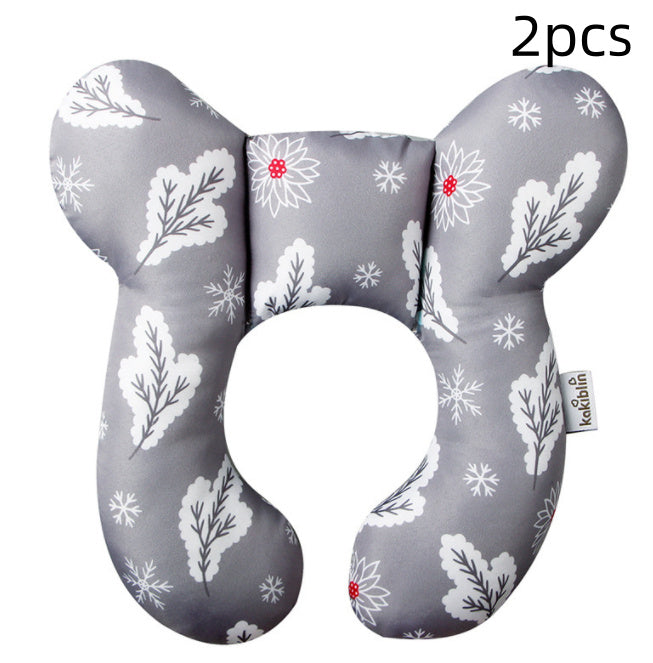 Unisex Baby Pillow U-Shaped Neck Guard Stroller Pillow