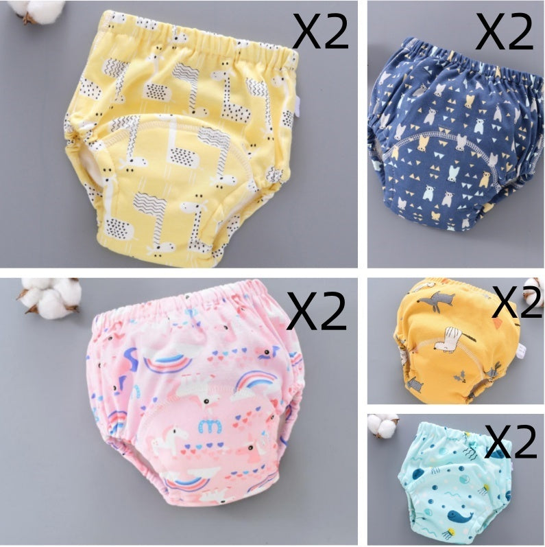Baby Washable 6-layer Gauze Diaper Cover