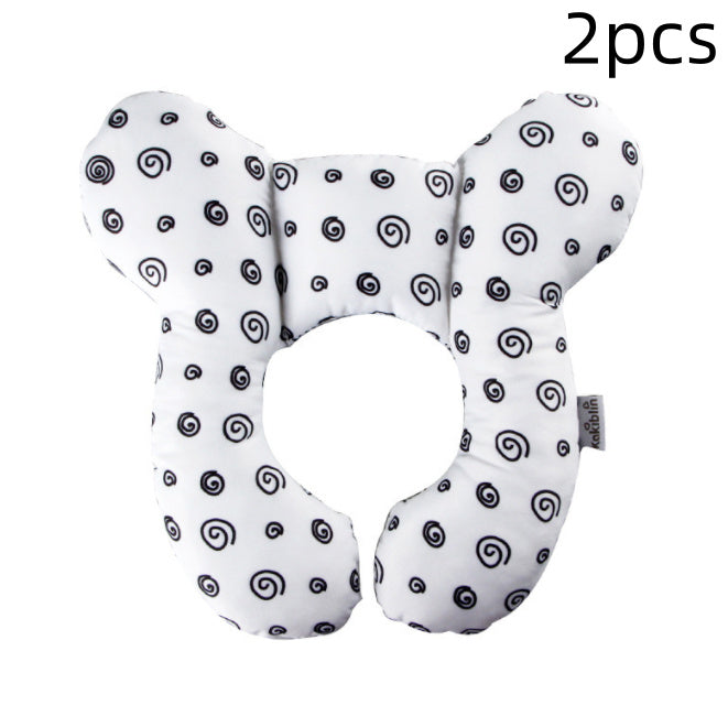 Unisex Baby Pillow U-Shaped Neck Guard Stroller Pillow