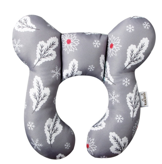 Unisex Baby Pillow U-Shaped Neck Guard Stroller Pillow